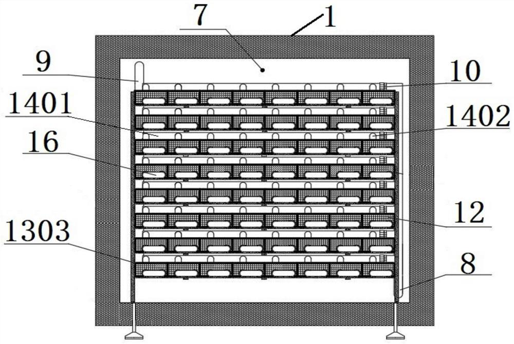 Heat and cold storage device capable of freely replacing phase change energy storage module