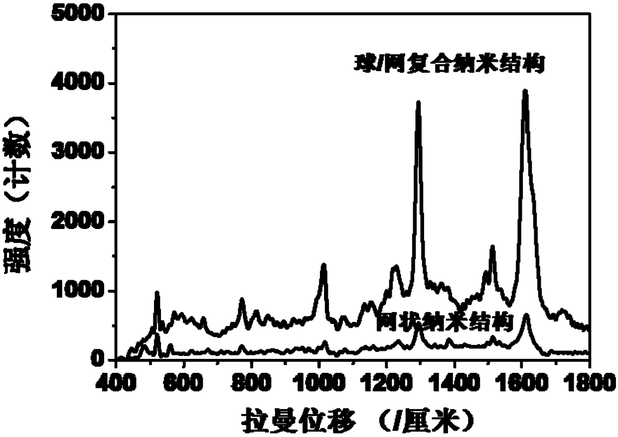 Surface-enhanced Raman substrate and preparation method thereof