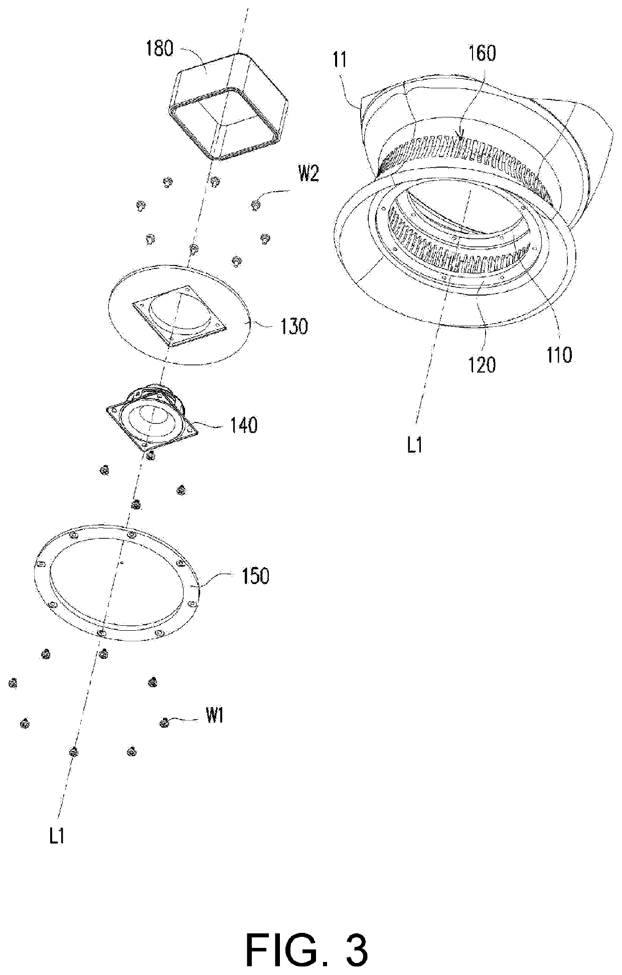 Speaker structure and smart robot