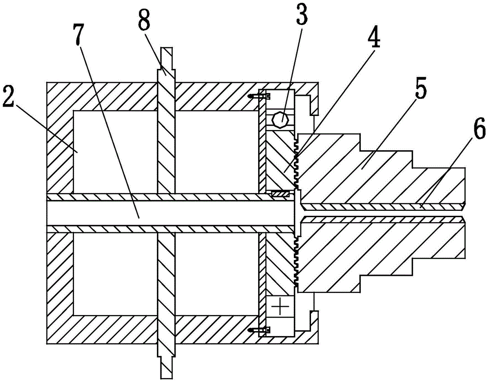 Rapid cut-off device for steel wire ropes