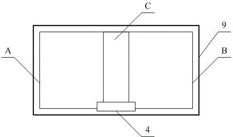 Apparatus and method for reading plate labels in the form of double wire frames