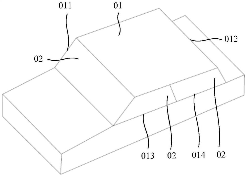 Automobile windshield deicing device and automobile