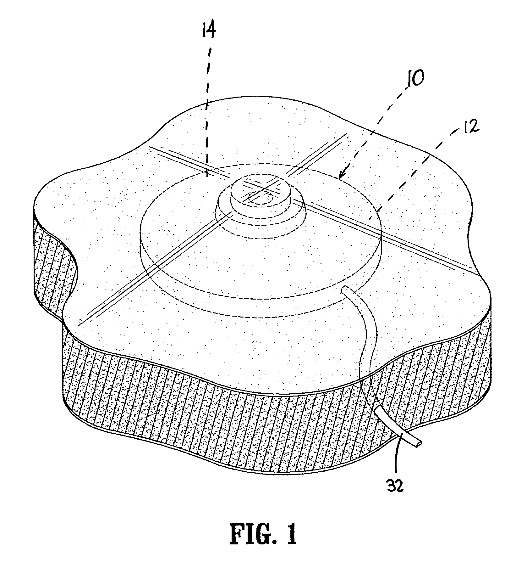 Two position septum for implantable vascular access device