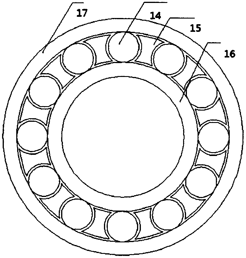 A magnetic pump with corrosion resistance and dry wear resistance