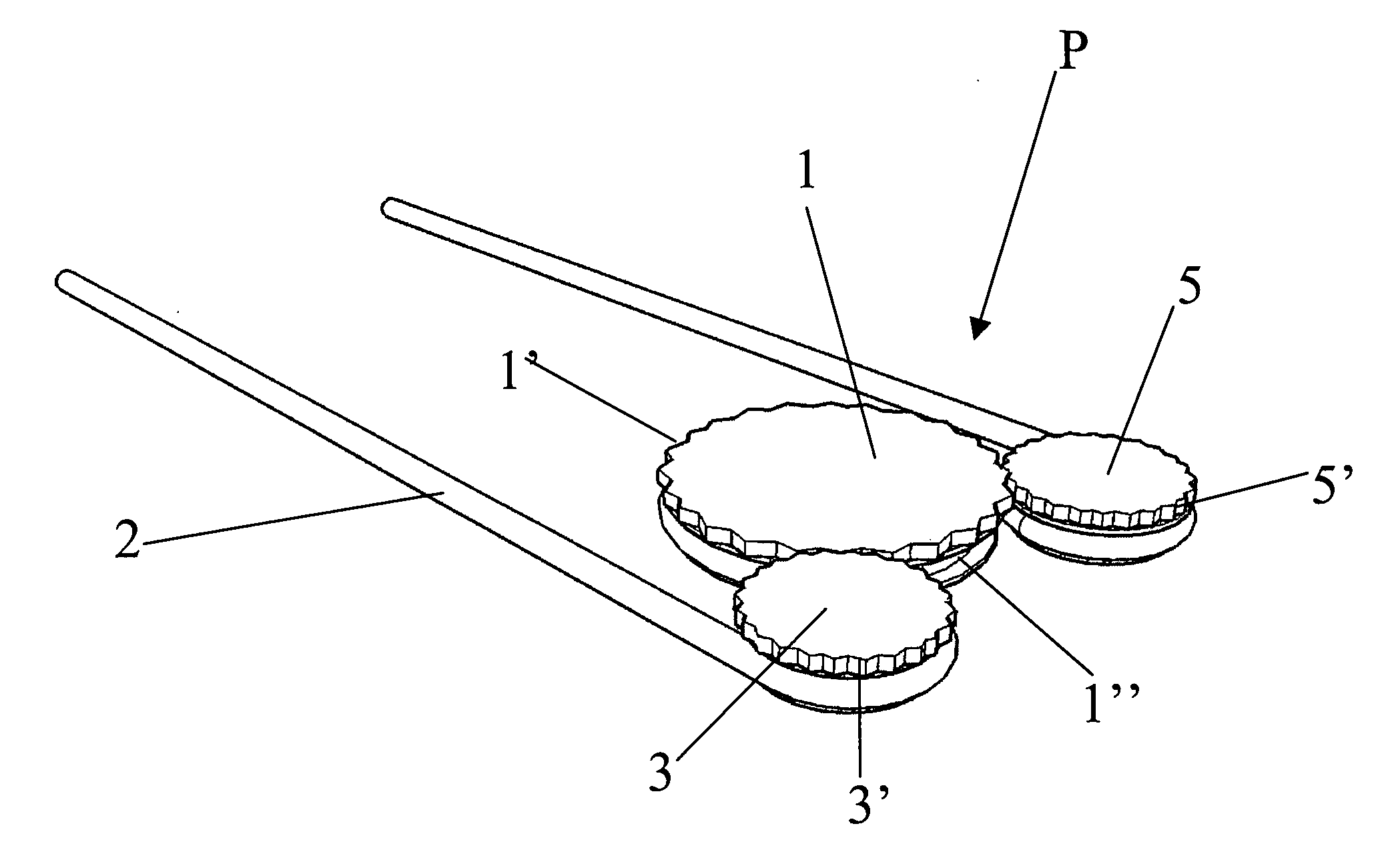 Power transmitting system through cables for airborne wind-type power generation applications