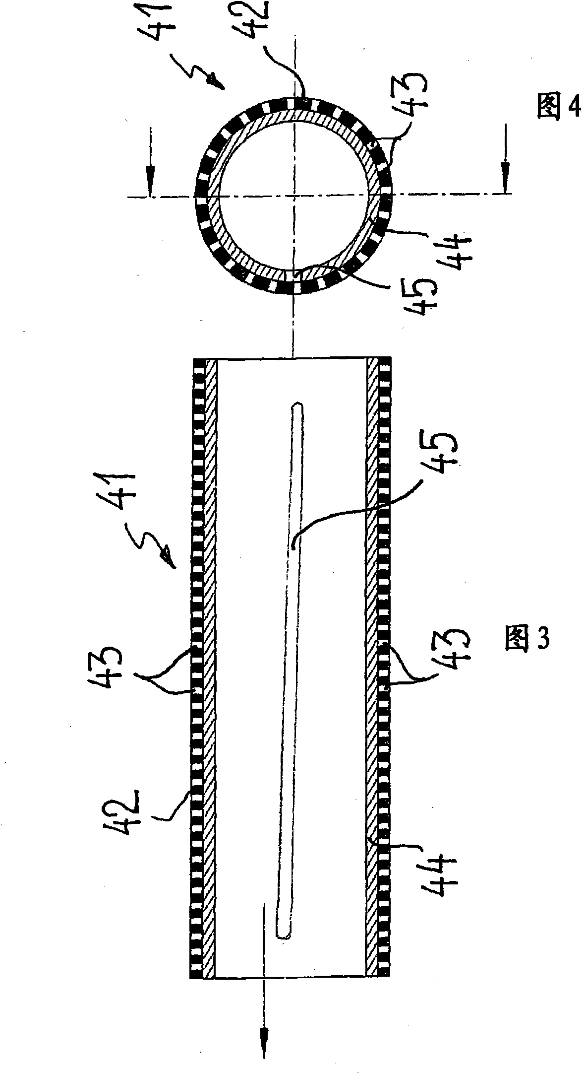 Knitting machine and method for producing knitted fabrics from rovings