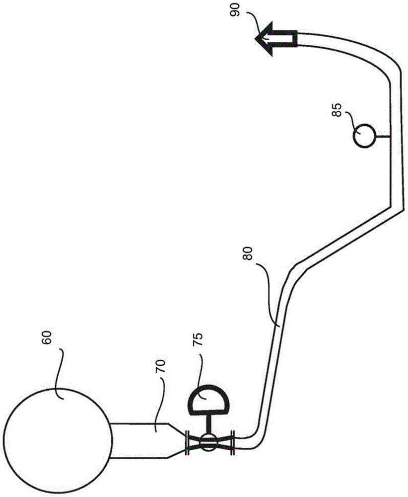 Olefin polymerization process with continuous discharge