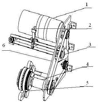 Drum device of two-for-one twister