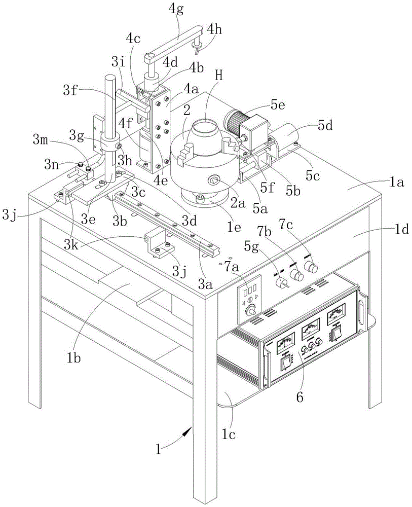 Semi-automatic cutting and rounding device for glass teapot body