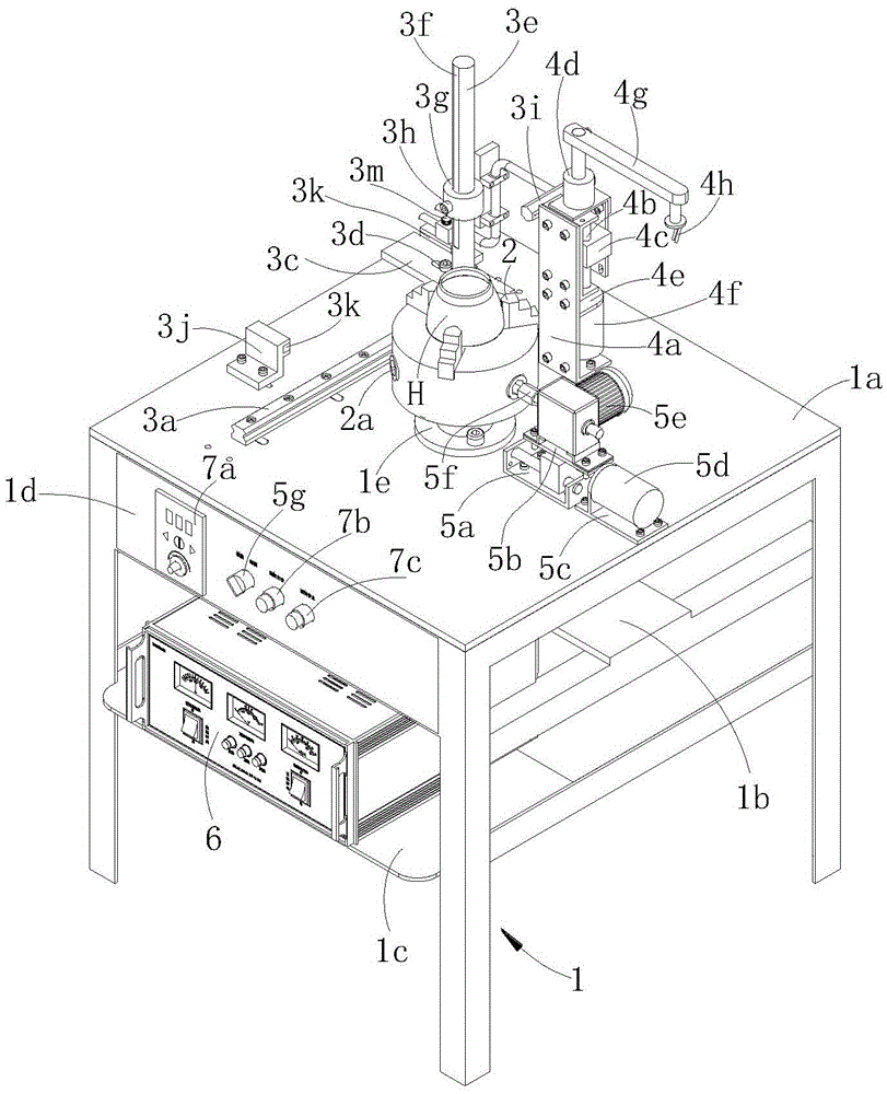 Semi-automatic cutting and rounding device for glass teapot body