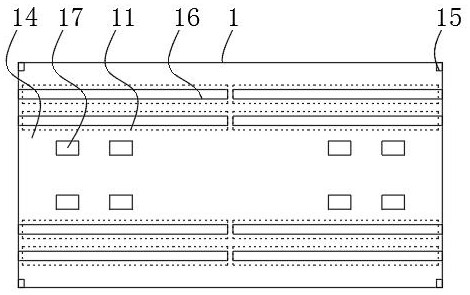 A fault diagnosis device with an anti-magnetic field signal interference structure