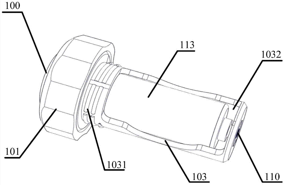 Battery compartment and vital signs monitor