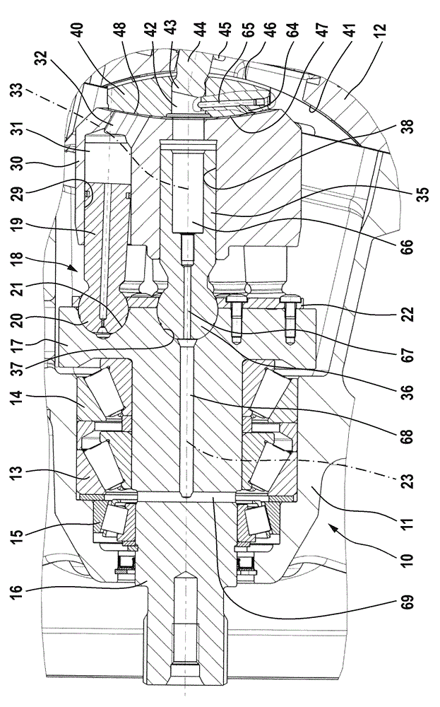 Hydrostatic piston machine