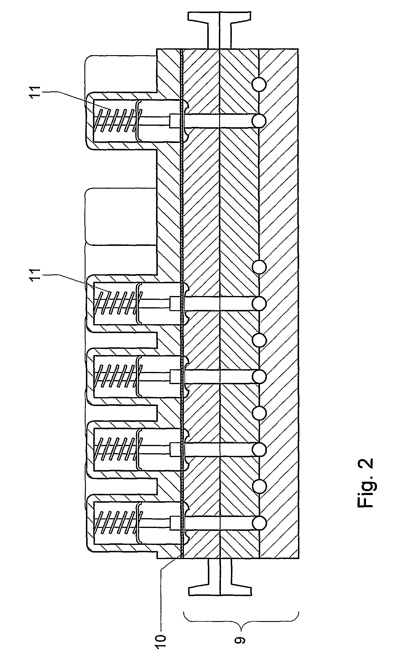 Device for chromatographic separations
