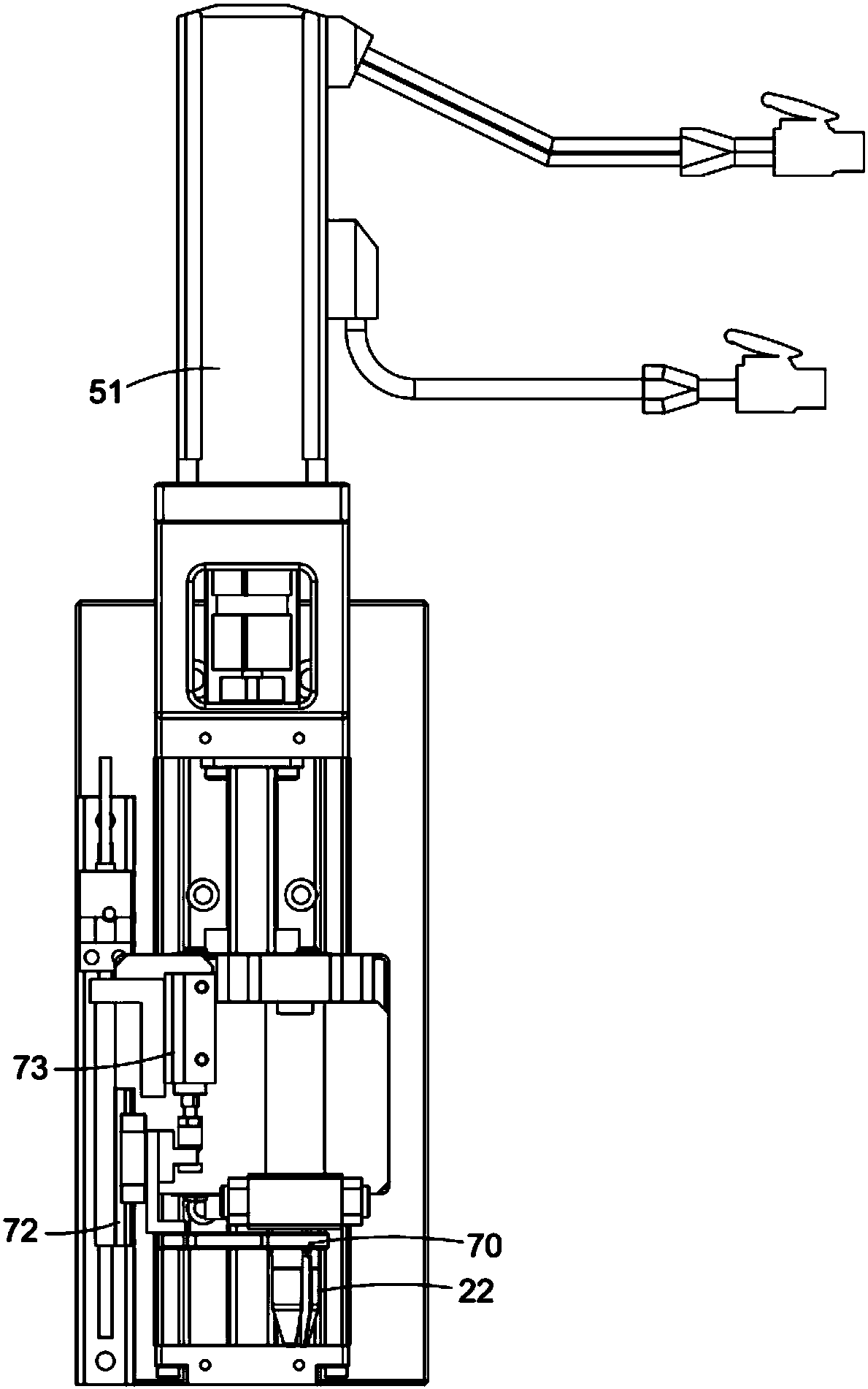 Assembly device for a sealing ring