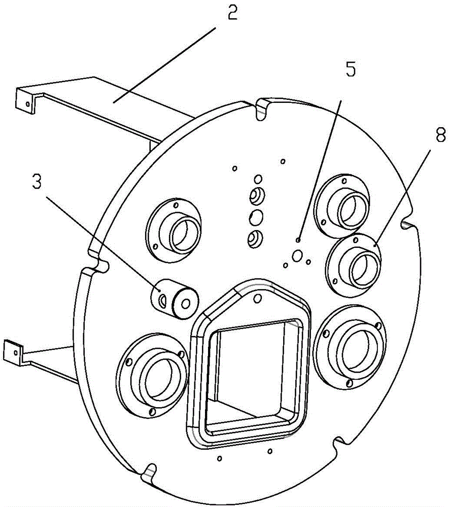 Hood type power distribution terminal electrical assembly grounding device