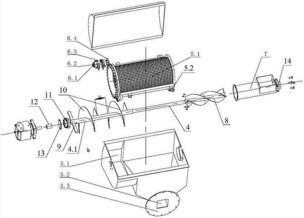 Differential cylinder screen for rape combine harvester cleaning