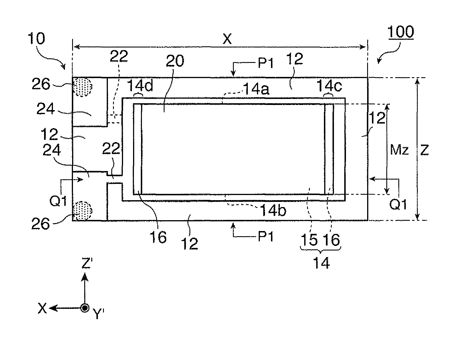 Piezoelectric vibration element, piezoelectric vibrator, piezoelectric oscillator, and electronic device
