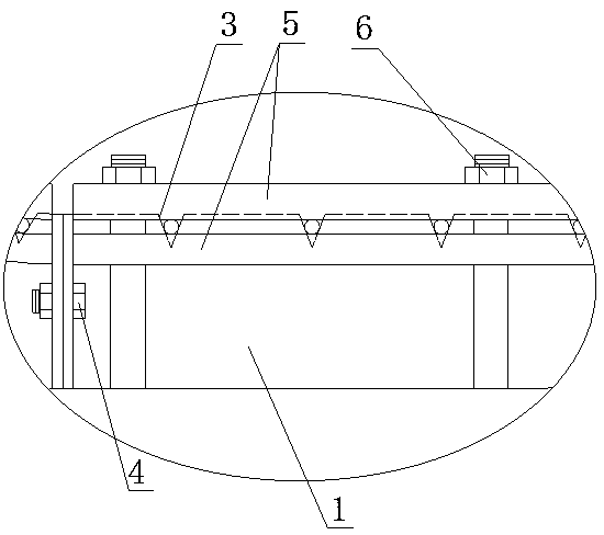 Accurate control device for high-speed railway bridge pier column steel bar protective layer