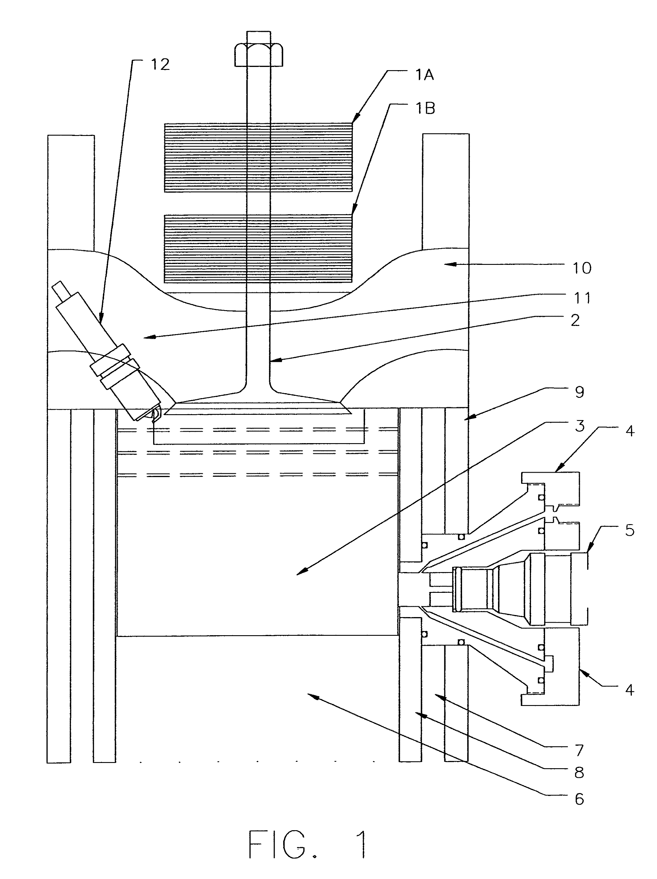 Internal combustion engine having an electric solenoid poppet valve and air/fuel injector