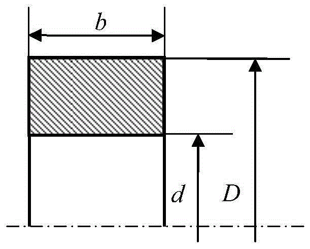 Double-active rubbing forming method for short cylindrical roller bearing outer ring main roll core roll of aerospace main shaft