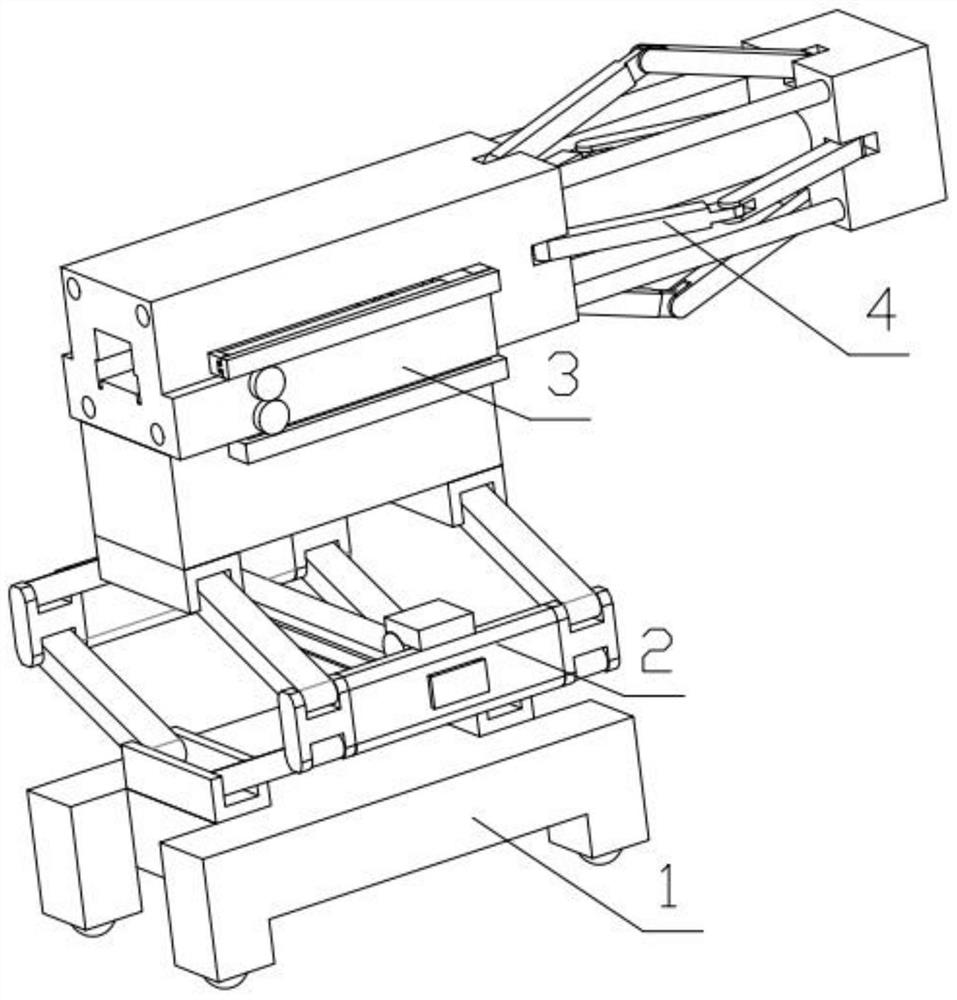 A civil engineering pipe fitting picking device