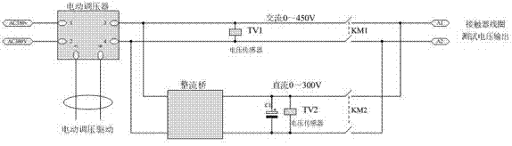 Contactor performance detection device