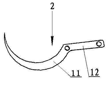 Arc-shaped pile head lifting clamp