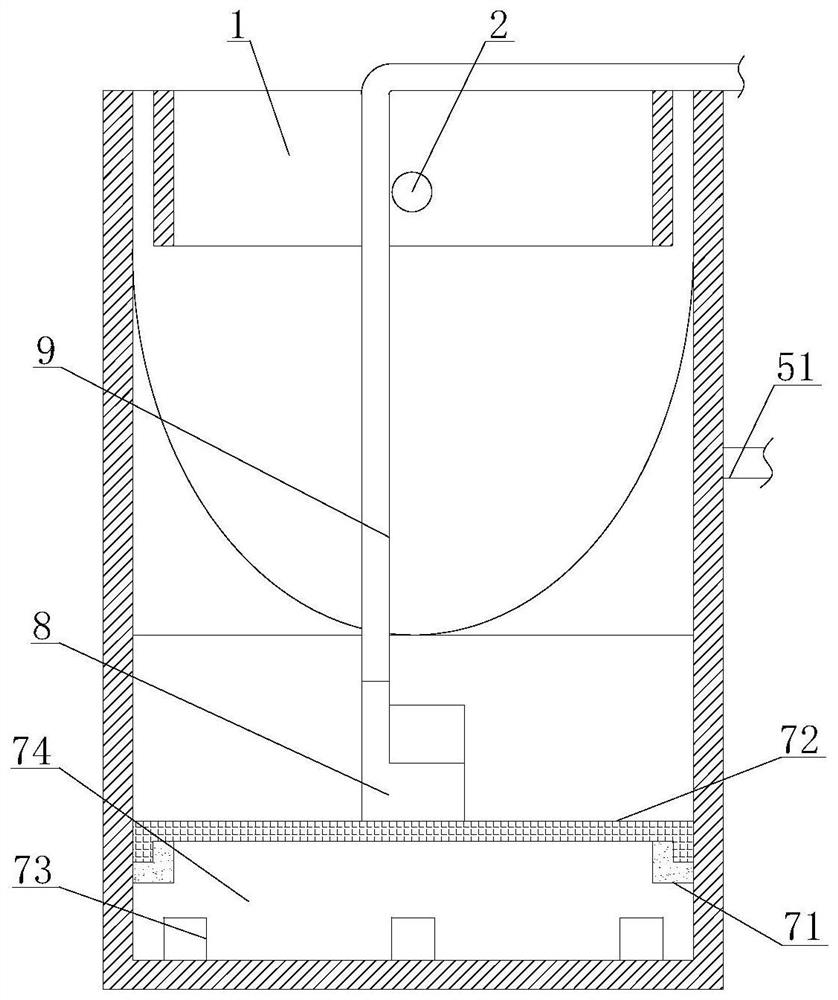 Oilfield sewage treatment device and use method thereof
