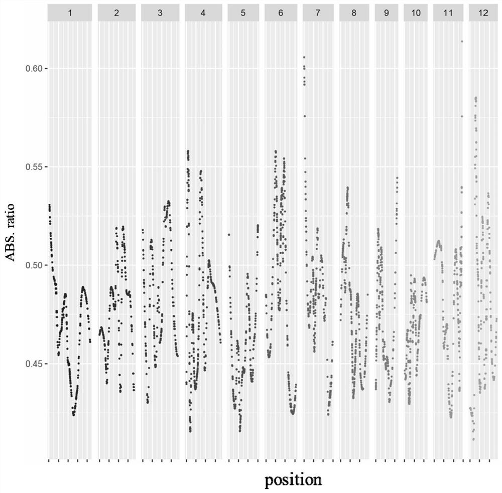 A method for rapid mapping and cloning of plant spontaneously mutated genes bridged by neutral mutants