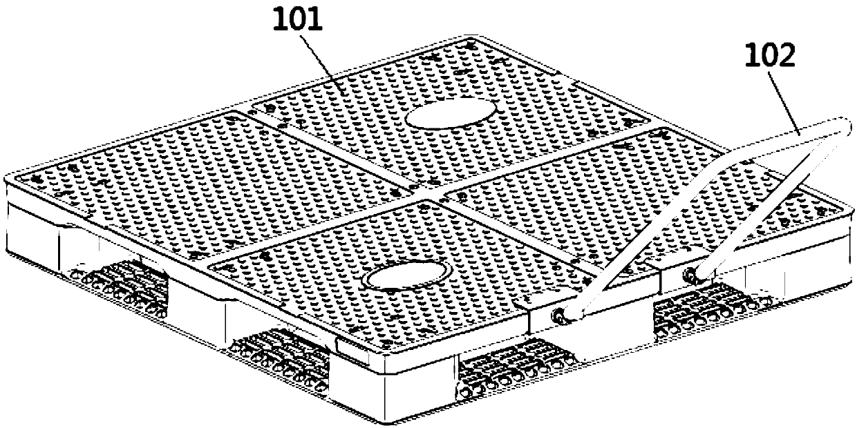 Multi-layer structure tray
