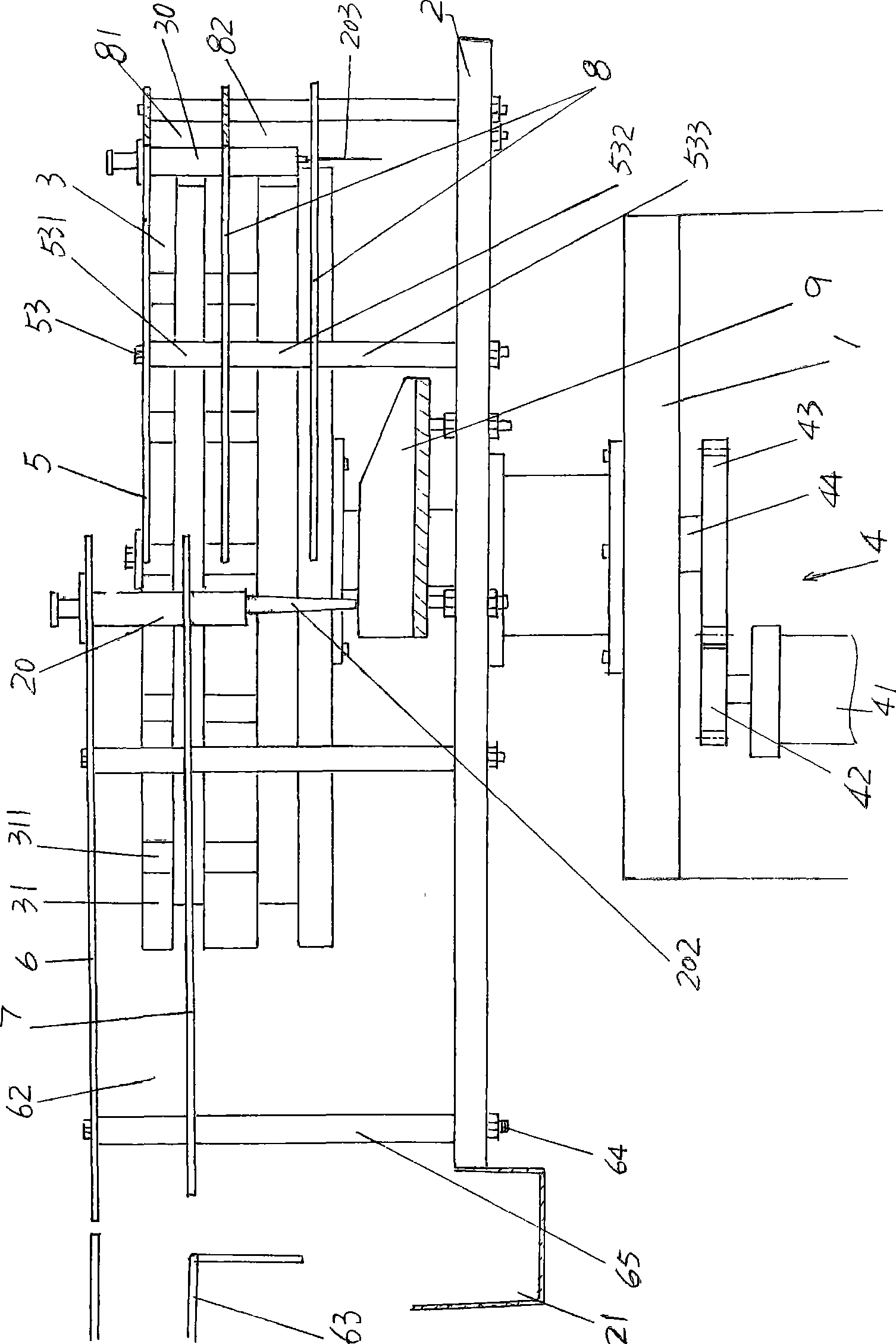 Disposable plastic needle cylinder transferring device
