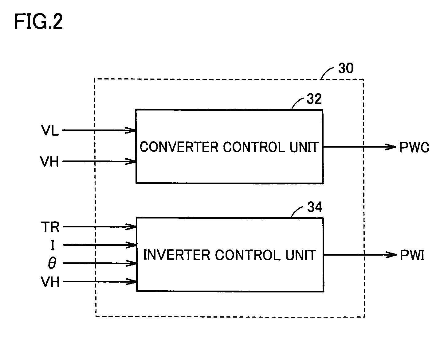 Motor control device and vehicle including the same