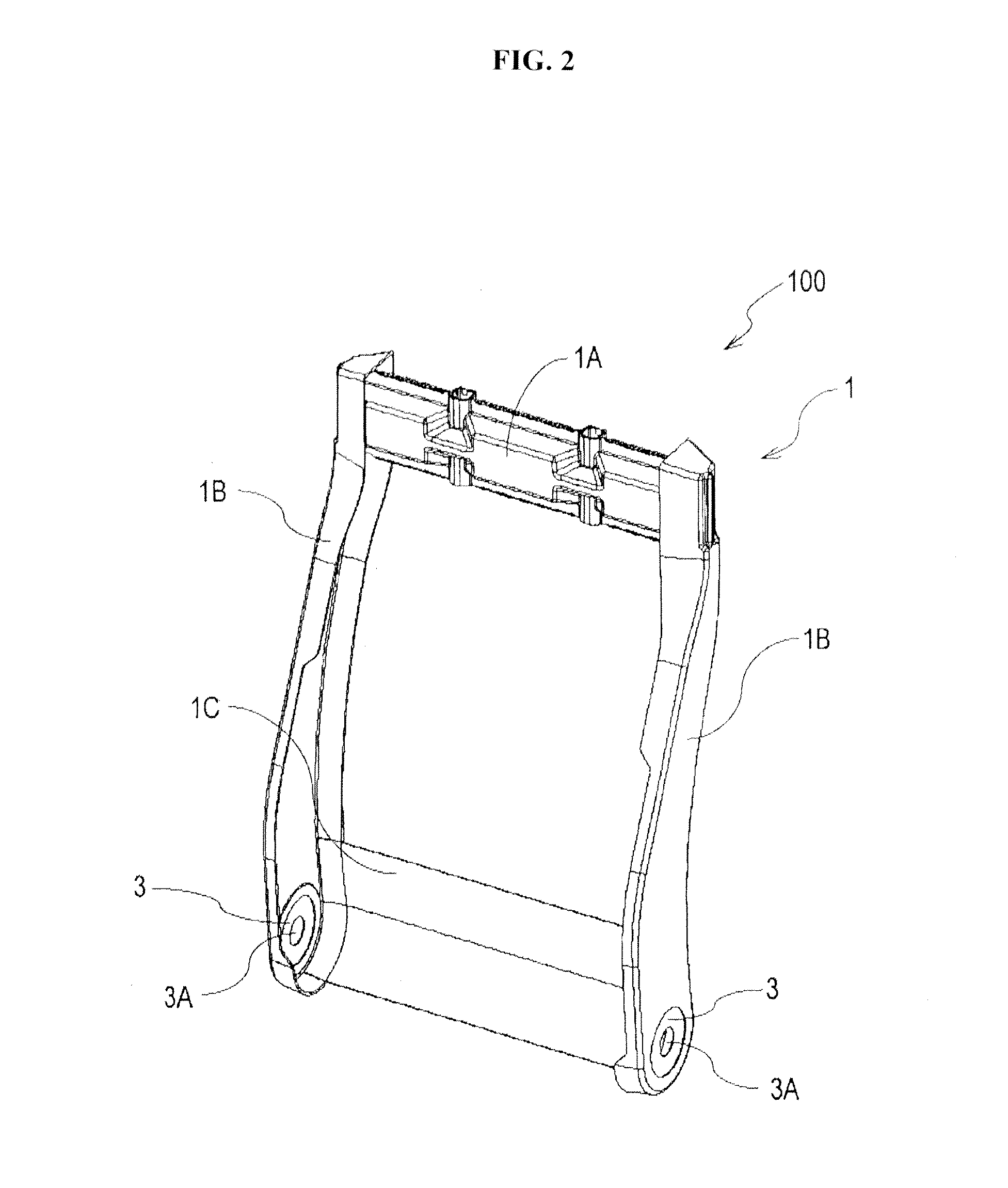 Seat back frame for vehicle and method for manufacturing same