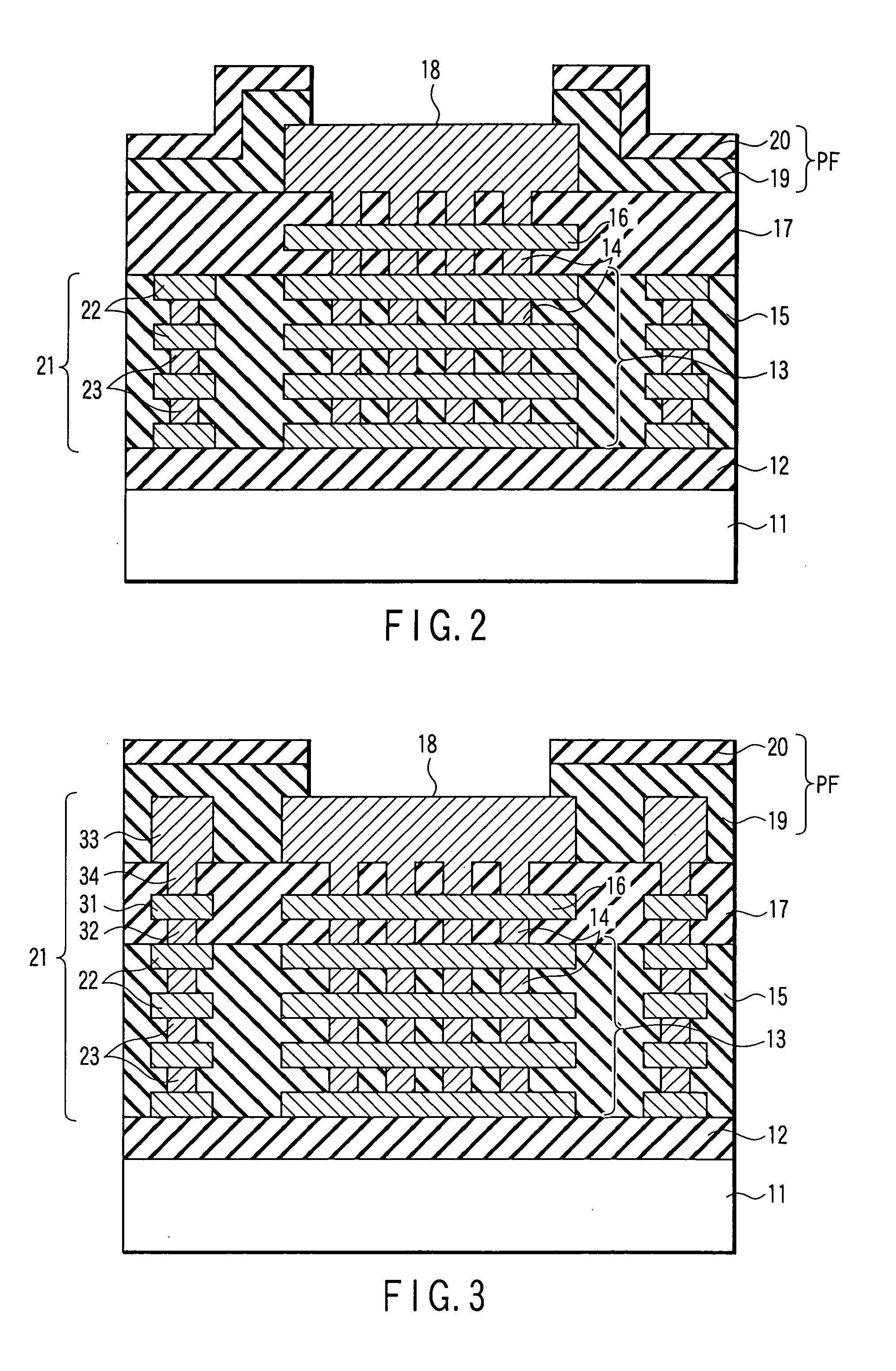 Semiconductor device using insulating film of low dielectric constant as interlayer insulating film