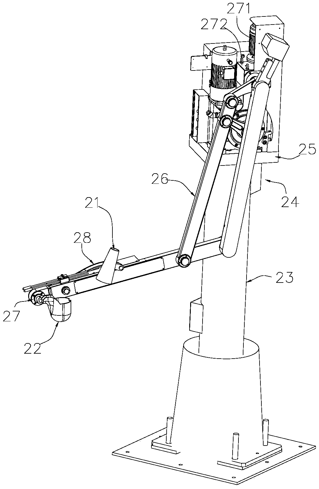 Multi-station automatic feeding device