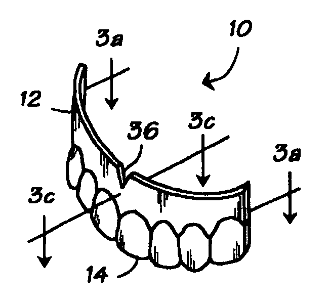 Cosmetic accessory device for teeth