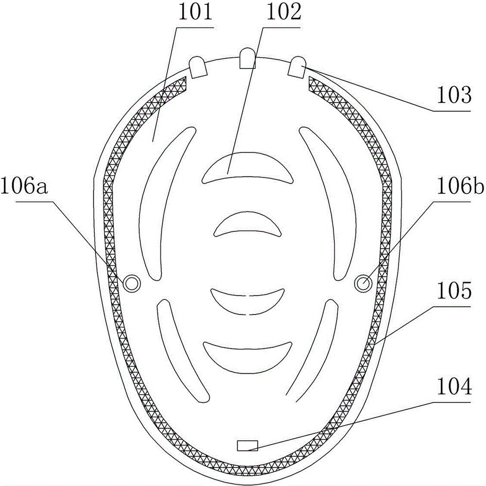 Wearing equipment with optical fiber light emitting function and LED lighting function