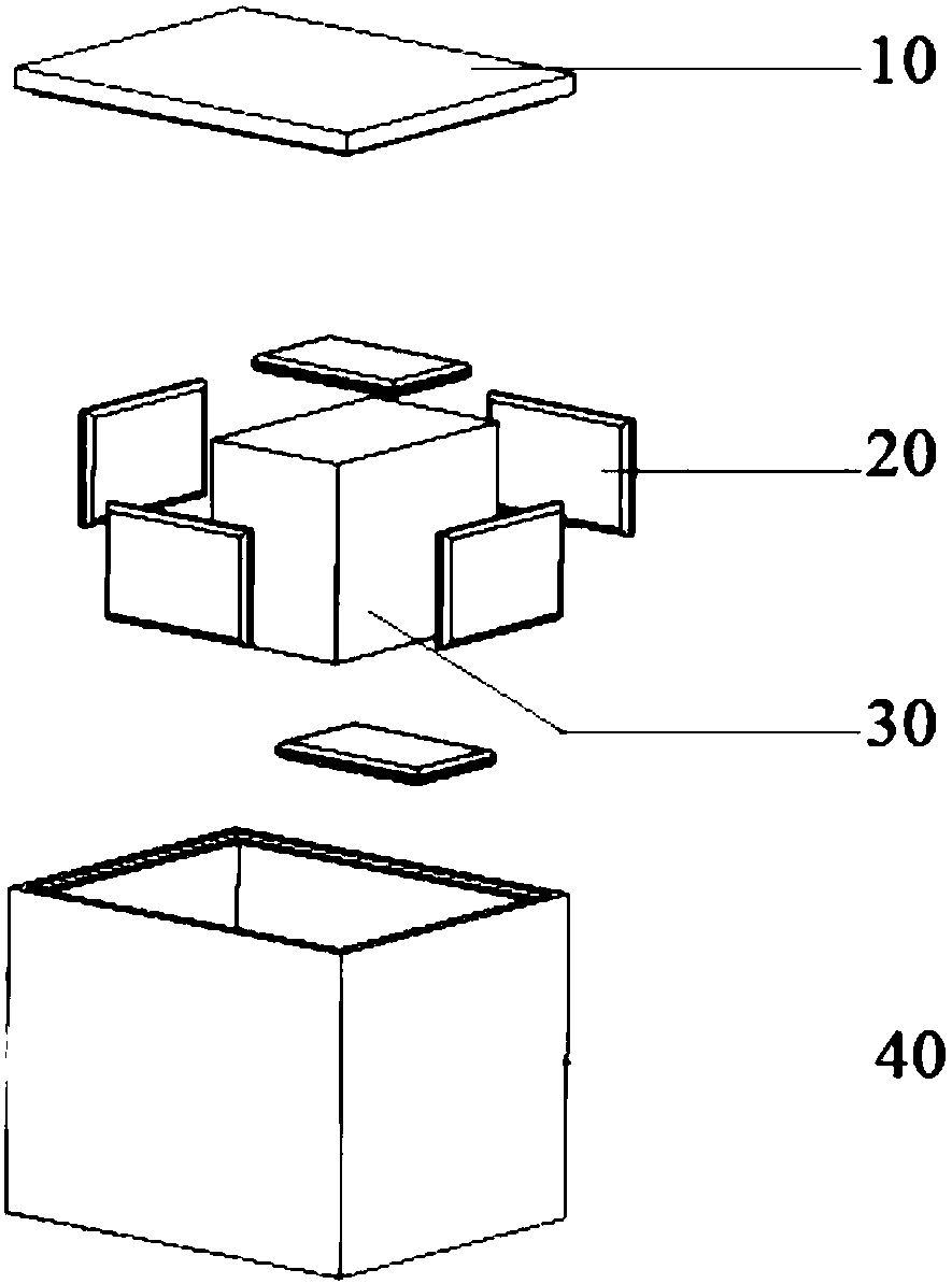 Gel phase-change material as well as preparation method and application method thereof