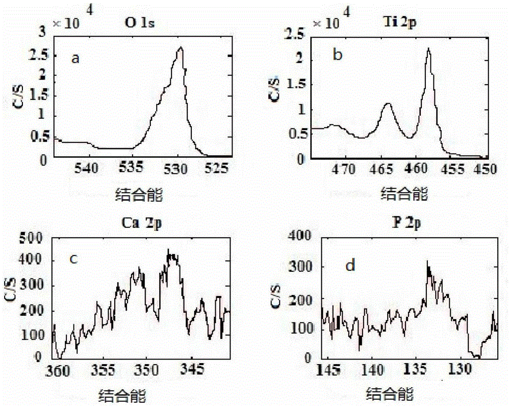 Preparation method of calcium-phosphorus-silver nanotube array loaded on medical titanium surface