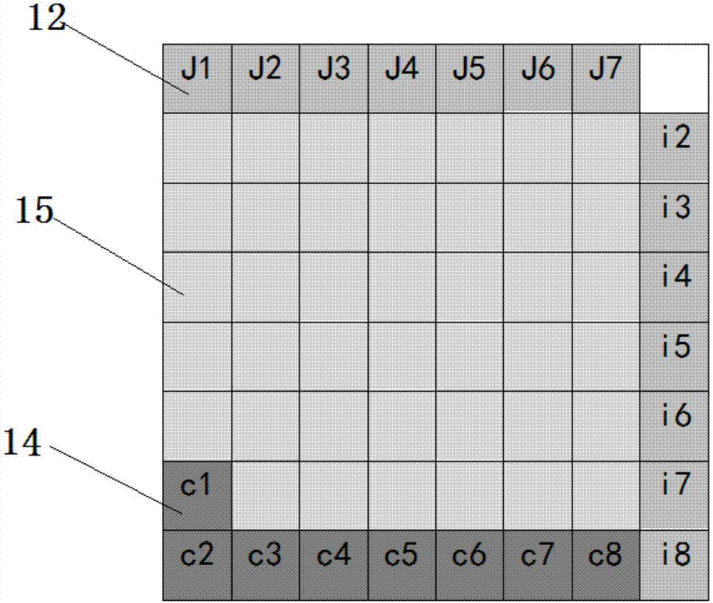 Matrix two-dimensional code coding method and decoding method