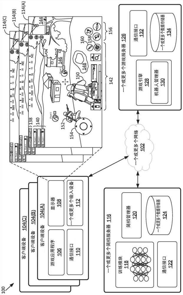 Using playstyle patterns to generate virtual representations of game players