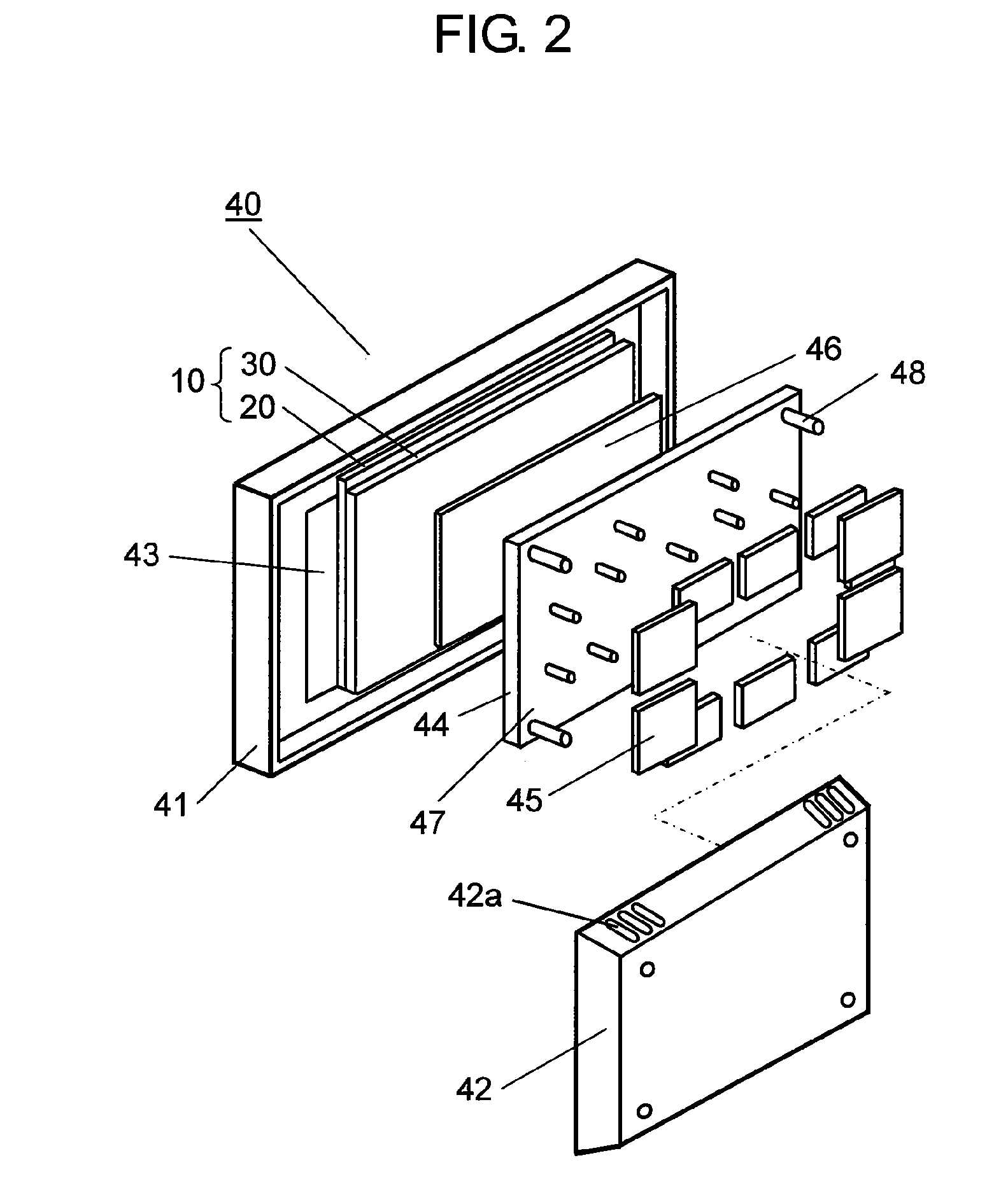 Method and apparatus for disassembling display device