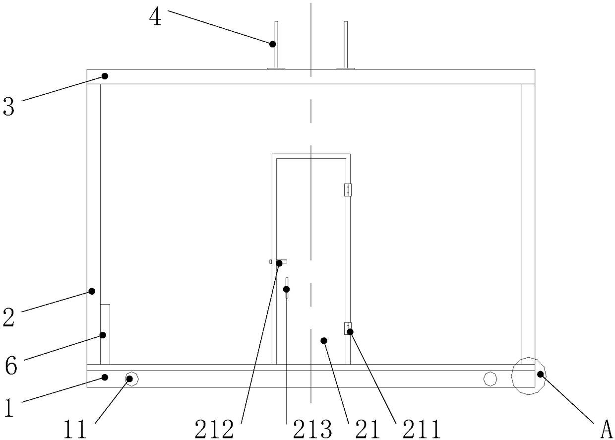 Protecting device for water-injection wellhead equipment