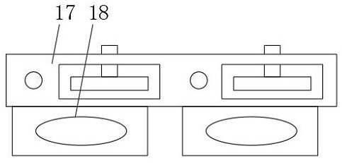 Printer plastic part forming pressing tool convenient to separate