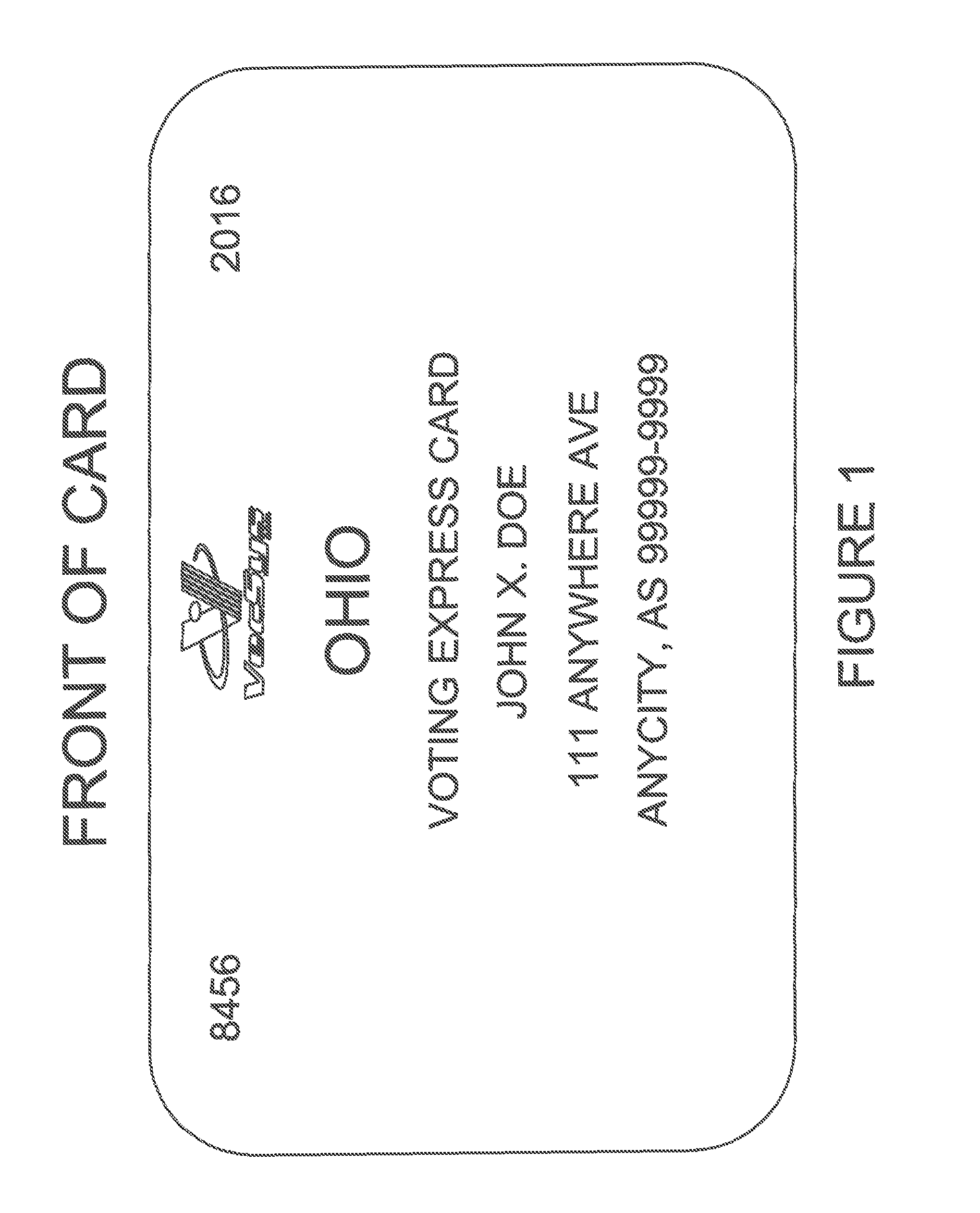 Electronic voter card and method for electronic voting