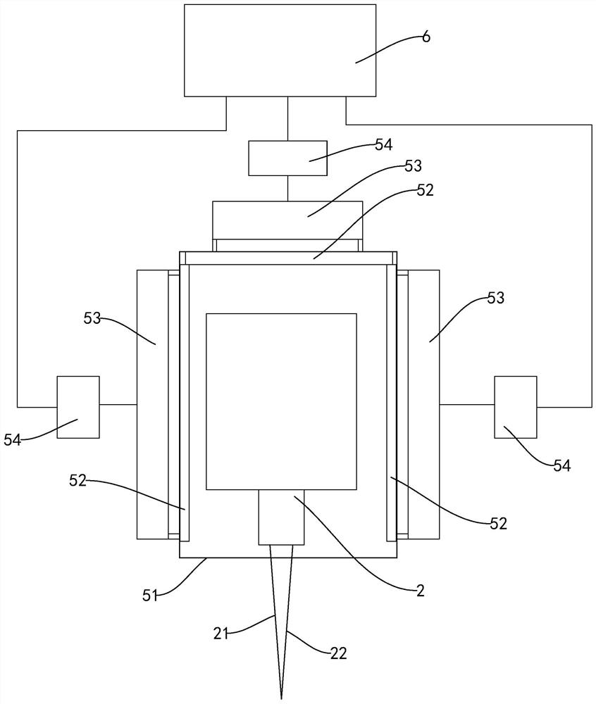 Pile foundation penetration measuring device