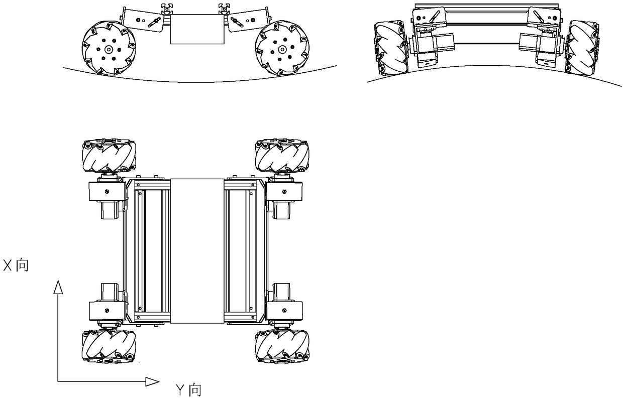 A Three-Axis Adjustable Suspension Mechanism for Robots