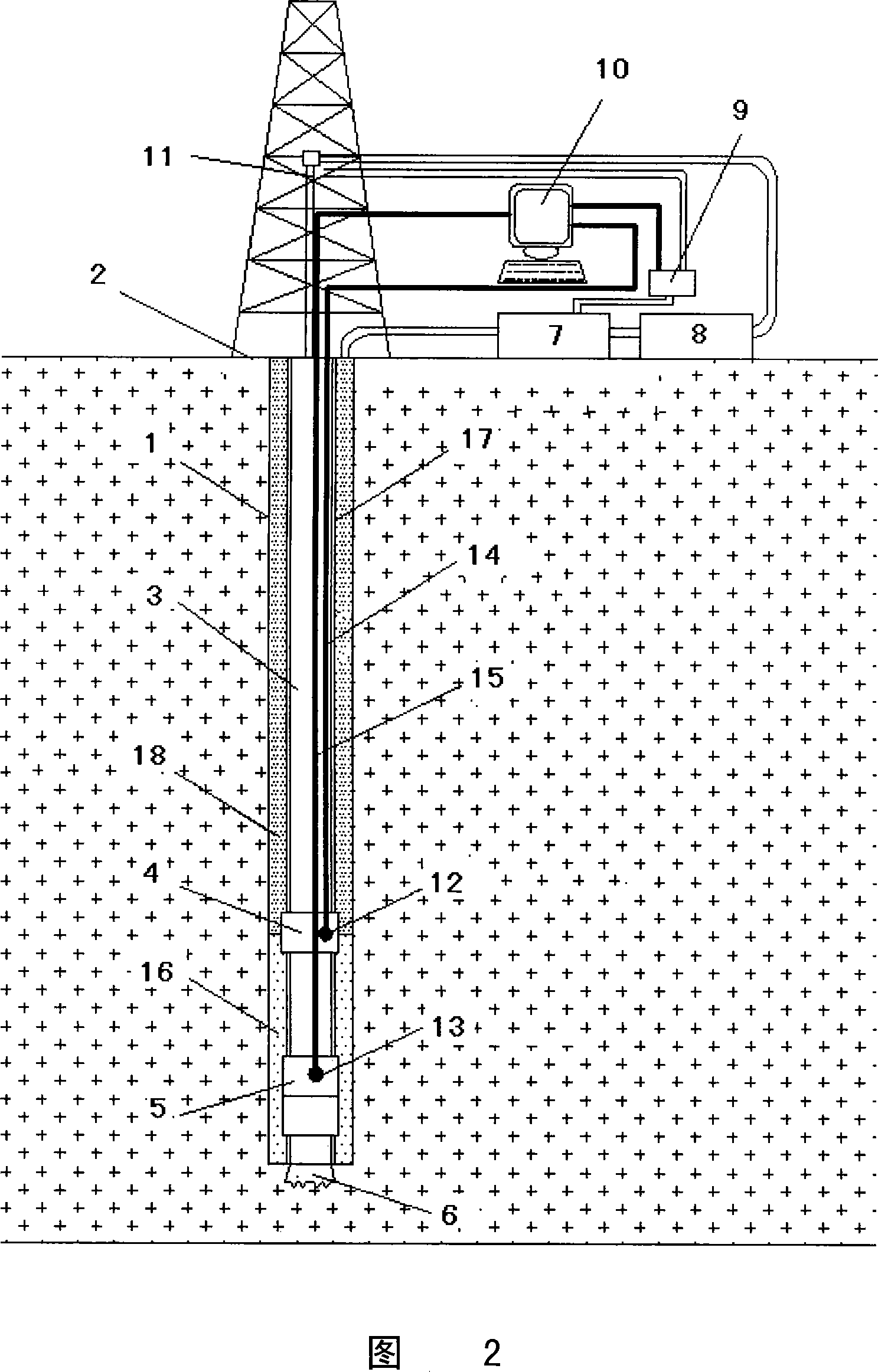 Pressure-control well-drilling method and device based two gradients
