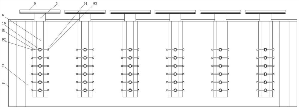 Oxygen supplementation and heat supply method for greenhouse